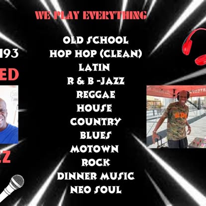 We Play Everything — DJ EZ ED genres flyer